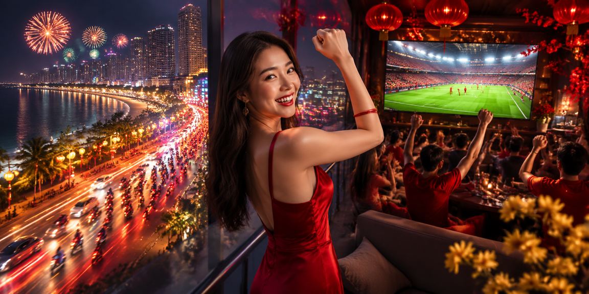 Khung cảnh giải trí casino tại bãi biển Đà Nẵng Việt Nam